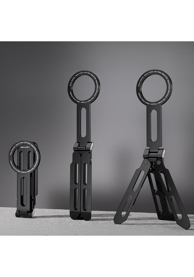 Lenyes Cr208 Ayarlanabilir Ayaklı Magnetik Telefon Standı Siyah