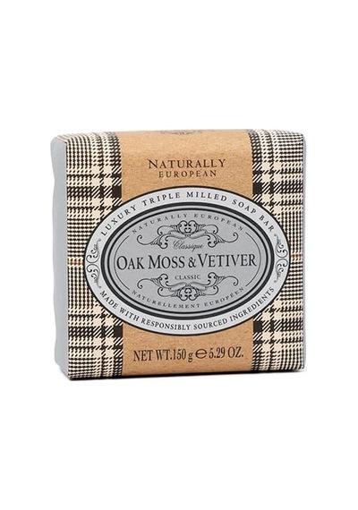 Naturally European Sabun Oak Moss & Vetiver 150 Gr