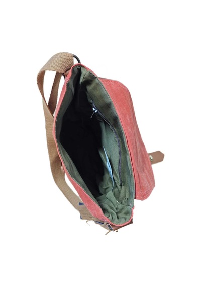 Old Cotton Cargo Pretty Bag Postacı Çantası Kiremit