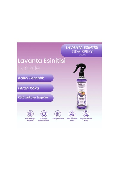Saldives Lavanta Esintisi Oda Spreyi 350 Ml Fragrance