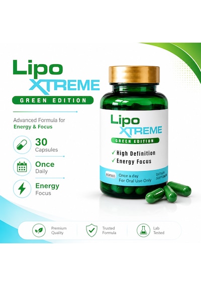 Lipo Xtreme Green Edition 30 Kapsül Aromasız