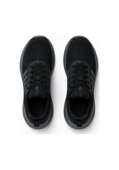 Erkek Sneaker Ayakkabı Gri-siyah 40-45 1091 Sıyah