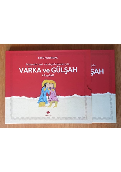 Minyatürleri ve Açıklamalarıyla Varka ve Gülşah - Kutulu Ciltli