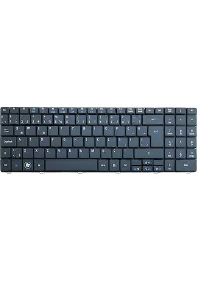 Grundig Uyumlu GNB 1575 B2 I3, GNB-1575B2I3 Notebook Klavye (Siyah)