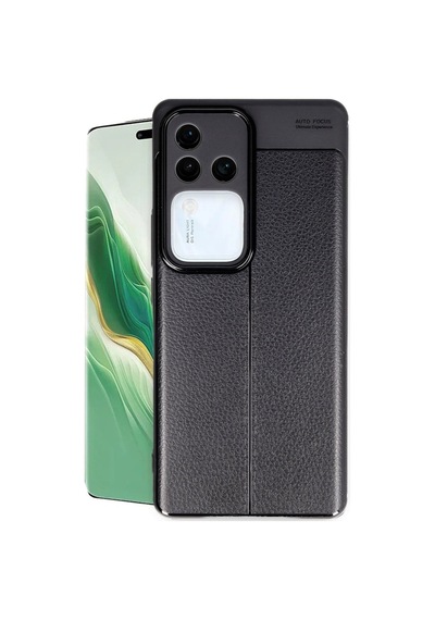 Vivo V30 5g Uyumlu Kılıf Auto Focus Kapak - Siyah