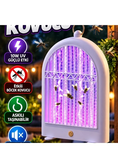 10w Uv Böcek Öldürücü Lamba Askılı Ve Taşınabilir Kullanım
