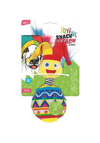 M-pets Joyful Jester Ödül Hazneli Köpek Oyuncağı 10,5x7x26,5 Cm 244-50166.01