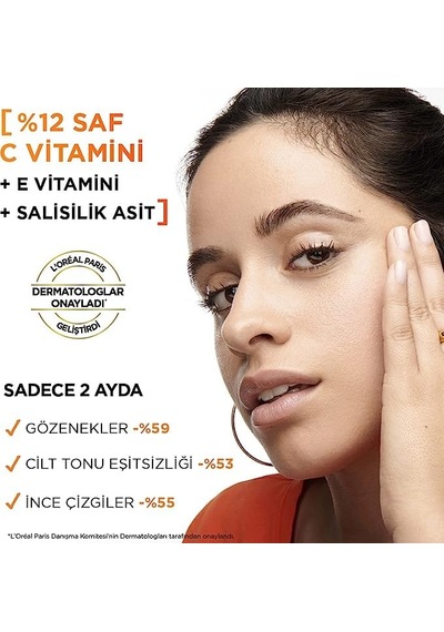 L Oréal Paris Revitalift Clinical%12 Saf C Vitamini Aydınlatıcı Serum 2'li