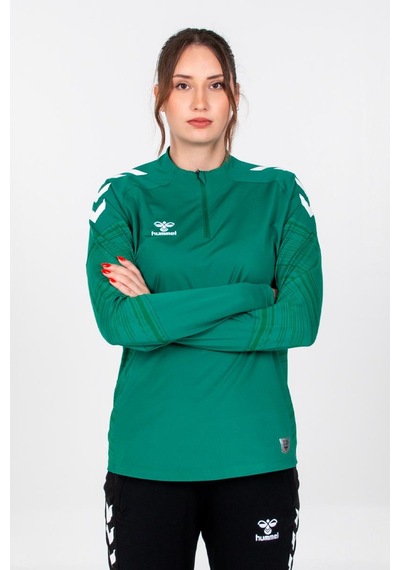 Hummel Line Antrenman Eşofman Üstü Yeşil