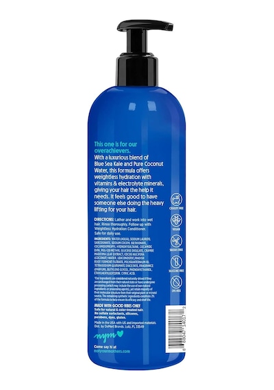 Not Your Mother's Blue Sea Kale & Pure Coconut Water Nemlendirici Şampuan 450ml Tüm Saçlar