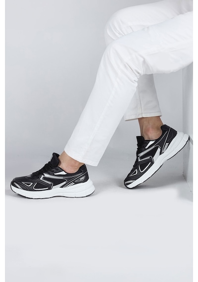 Jump 29064 Siyah - Gri Erkek Sneaker Günlük Spor Ayakkabı Siyah - Gri