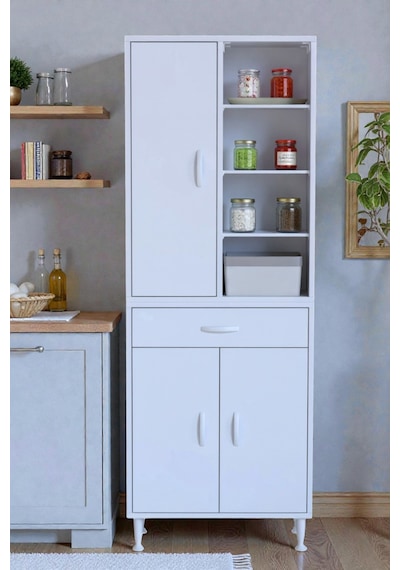 Eliusta Funci Beyaz Renk G:60 Cm Banyo Dolabı 3 Kapaklı 7 Raflı Dolap 60x173x32,5 Cm Boyutlarında Dolap Beyaz Eliusta Funci Beyaz Renk G:60 Cm Banyo Dolabı 3 Kapaklı 7 Raflı Dolap 60x173x32,5 Cm Boyutlarında Dolap Beyaz