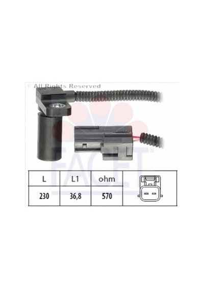 Vw Polo 75 1.6 Aee 94-99 Eksantrik Devir Sensörü 001927321A