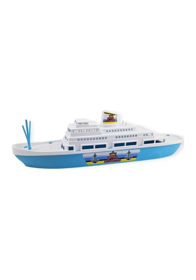 Transatlantik Yolcu Gemisi 45 Cm - Mavi