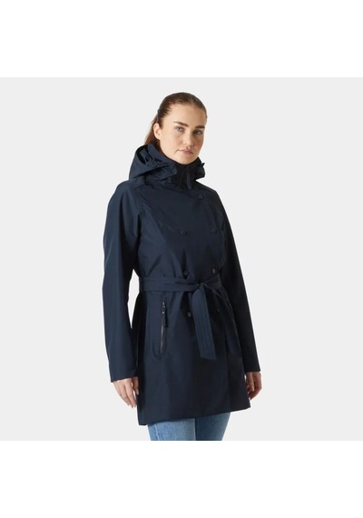 Helly Hansen W Welsey Iı Trench Kadın Mont Ceket Hha.53247.hha599 Lacivert