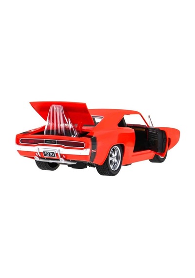 1:16 Sesli Ve Işıklı 1970 Dodge Charger R/t Uzaktan Kumandalı Araba 33 Cm Klasik Model