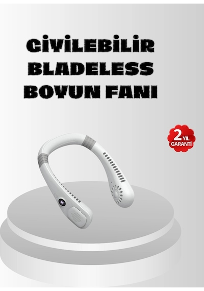 Taşınabilir Boyun Fanı Sessiz Çalışma Ve Usb Şarj Özellikli