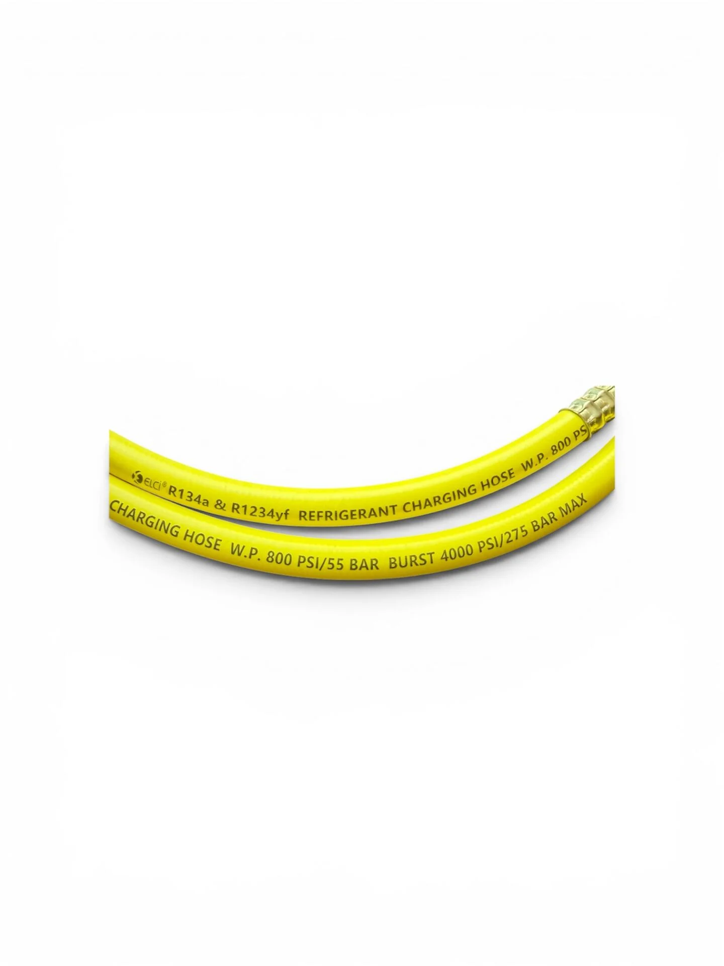 180 Cm Klima Gaz Dolum Hortumu Seti 3 Lü R134a / R1234yf 1/4 Sae Teflon Contalı 55 Bar - 275 Bar