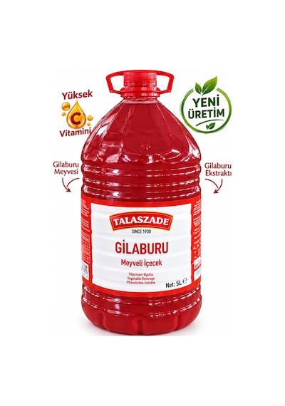 Talaszade Gilaburu Suyu 2026 Eylül Üretim  5 L