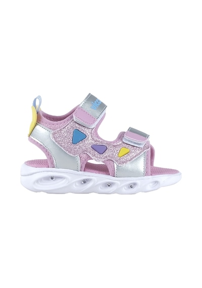 Vicco Hilda Günlük Cırtlı Kız Bebek Işıklı Sandalet 321.24y.204 Pembe