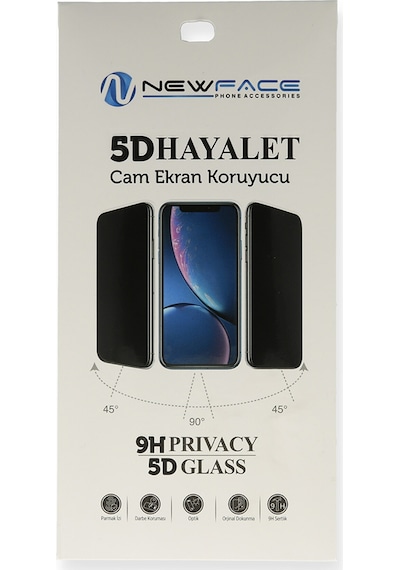 Newface Oppo Reno 7 5D Hayalet Cam Ekran Koruyucu