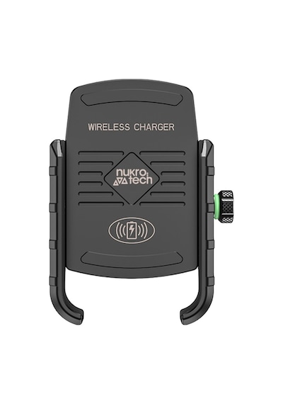 Nukrotech Sf Wireless Kablosuz Şarjlı Motosiklet Telefon Tutucu