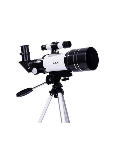 Lizer 150X Uzay Gezegen Ay Yıldız Doğa Gözlemi için Tripodlu Astronomik Teleskop