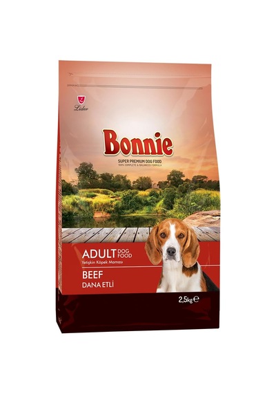 Tr Kuru Köpek Maması, Sığır Etli, Yetişkin, 2.5 Kg