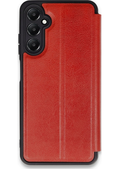 Samsung Galaxy Uyumlu A05s Kılıf Flip Cover - Kırmızı Bzsxx00 1