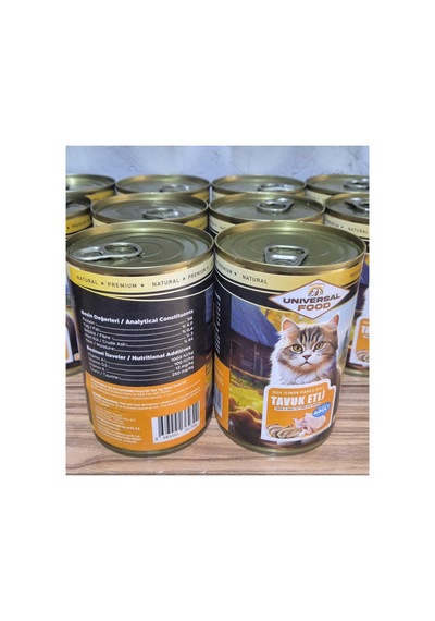 Parça Tavuk Etli Premıum Yetişkin Yaş Kedi Maması 2x400 Gr