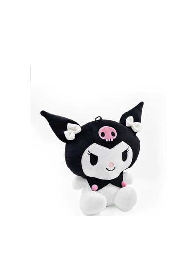 34 Cm Kuromi Peluş - Kuromi Yastık Yumuşak Mor - Pembe 001