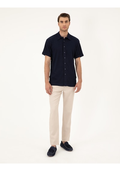 Pierre Cardin Erkek Lacivert Gömlek Örme 50286123-vr033 Lacivert