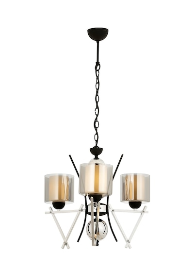 Avonnı Av-60289-3K Krom Kaplama Modern Avize E14 Metal Cam 50Cm