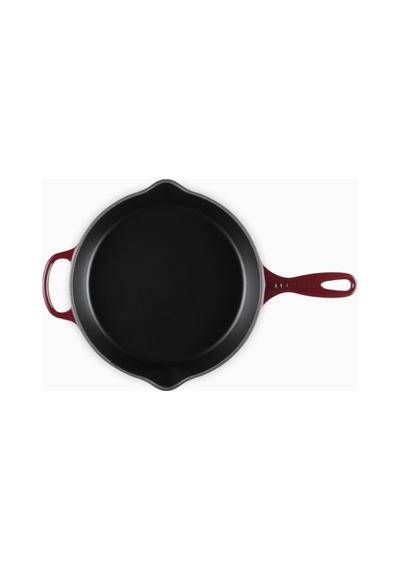 Le Creuset Profesyonel Servis Yüksek Döküm Tava 26 Cm Bordo