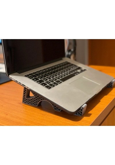 Laptop Yükseltici Stand Dizüstü Leptop Apple Uyumlu MacBook & Notebook Tamamen Taşınabilir