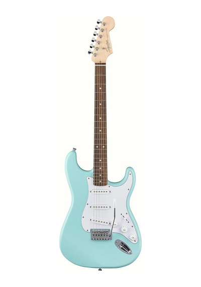 Squier Fsr Debut Stratocaster Laurel Klavye Daphne Blue Elektro Gitar