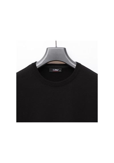Dio Rise Erkek Uzun Kol İnce Sweatshirt - 180541 - Siyah Siyah