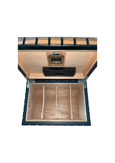 Mat Kahverengi Kaplama Humidor - Puro Saklama Kutusu