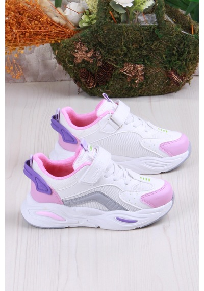 Fort Cool Toti Rahat Hafif Sneaker Kız Çocuk Ayakkabı Pudra