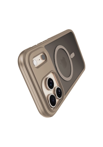 Buff Apple Uyumlu iPhone 17 Pro Magsafe Air Bumper Case Gold