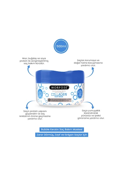 Morfose Collagen Saç Bakım Maskesi 500 ML