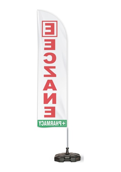 Eczane Pharmacy Yelken Bayrak 2'li Paket V3