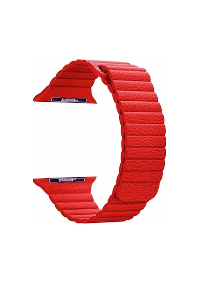 Apple Uyumlu  Watch 44 MM Deri Loop Kordon 44 MM Kayış Seri 4-5