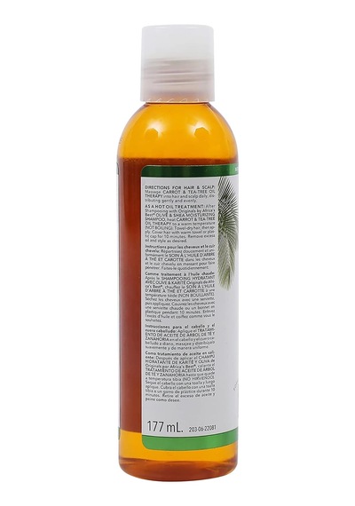Originals By Africa S Best Carrot & Tea-tree Saç Ve Cilt İçin Bakım Yağı 177ml