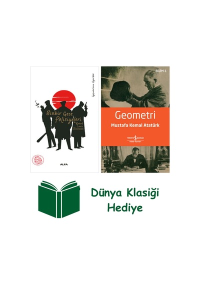Binbir Gece Polisiyeleri + Geometri + Dünya Klasiği Hediye