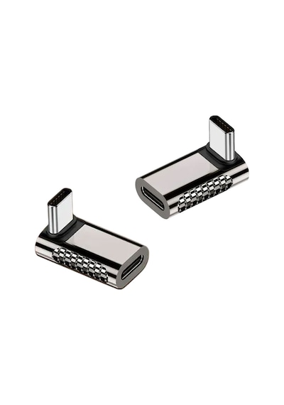Usb C Dik Açılı 20gbps 90 Derece Adaptör 100w Type C Dişi Erkek Aparat