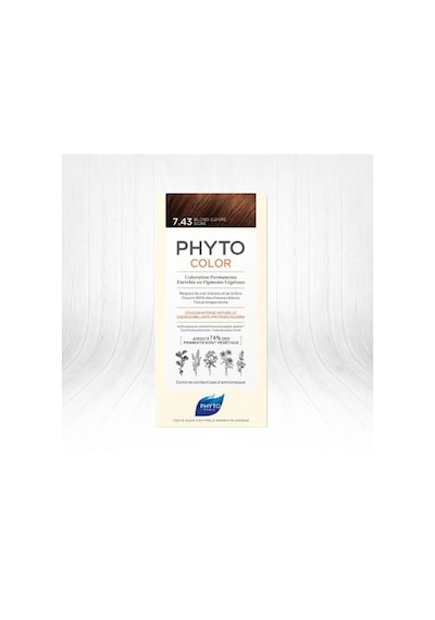 Phyto Phytocolor Bitkisel Saç Boyası No - 7.43 Kumral Bakır Dore