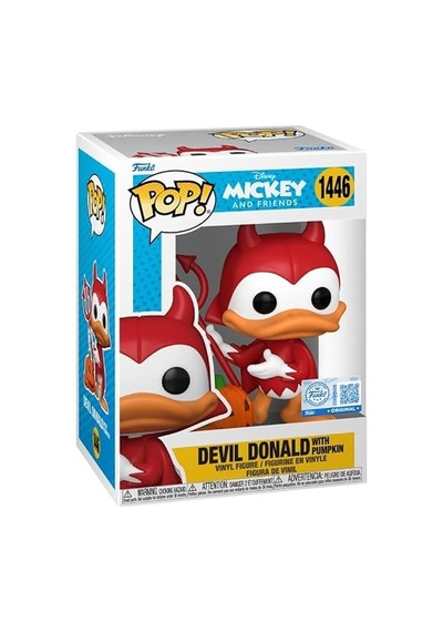 Funko Pop Disney: Chase Ile Devil Donald Duck - Vinil Koleksiyon