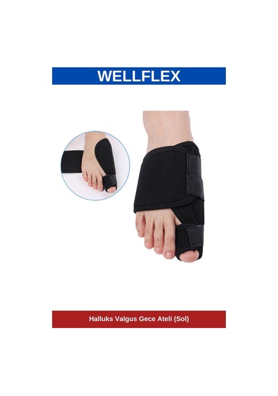 Halluks Valgus Gece Ateli Sol