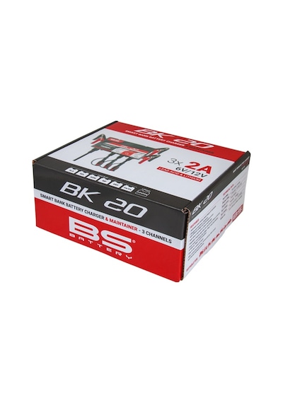 BS Battery BK 20 3 Kanal Lithium ve Kurşun Asit Akü Şarj Cihazı